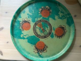 Vintage 1966 World Cup Tray