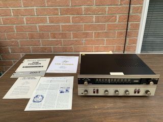 The Fisher 200 - T Vintage Stereo Receiver W/ Manuals Fisher,  Great Shape