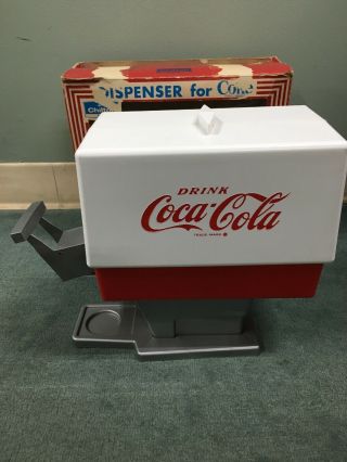 Vintage Chilton Toy Dispenser for Coke Coca Cola 3