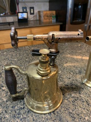 Old Antique Vintage Gas Can Blow Torch 2