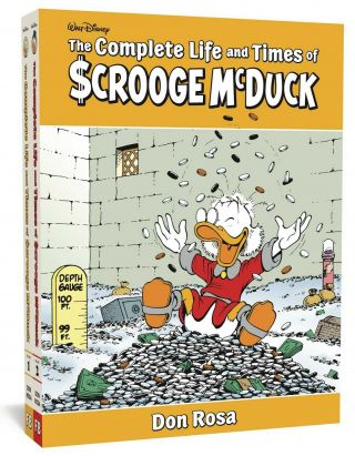 The Complete Life & Times Of Scrooge Mcduck Don Rosa 2 - Vols Boxed Set Hc (2019)