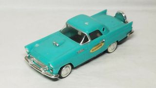 Vintage Ideal Motorific Ford Thunderbird Plastic Toy Car
