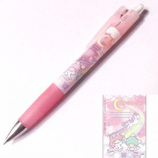 Japan Sanrio Little Twins Stars 0.  5mm Mechanical Pencil - Pilot Opt.  Pink