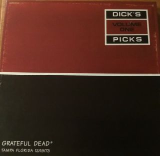 Grateful Dead Dick’s Picks Volume 1 & Mickey & The Hartbeats Tie Dye Vinyl 7 Lps