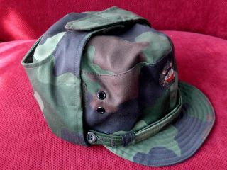 Yugoslavia - Jna Army - An Soldier And Officer Mountain Cap - Size 59