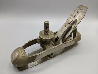 Stanley Victor No 20 Circular Compass Plane Early - Exlt - A Beauty