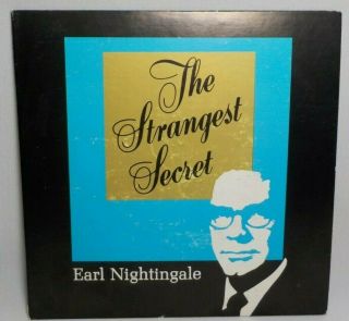 Earl Nightingale The Strangest Secret Vinyl Record 7 Inch 33 1/3 Rpm 1969