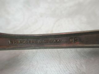 Vintage 1932 IS Wm Rogers AA Silver plated Teaspoon Friendship Medality 3