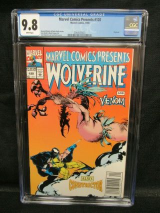Marvel Comics Presents 120 (1993) Sam Kieth Wolverine/venom Cgc 9.  8 E935