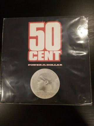 Extremely Rare Promo 50 Cent Power Of The Dollar Vinyl Lp Record Collectible Ex