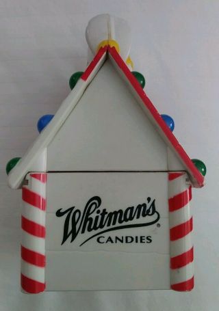 SNOOPY PEANUTS WHITMANS CANDY CANDIES COLLECTIBLE CHRISTMAS MONEY PIGGY BANK 3