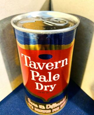 Tavern Pale Dry Lift Ring Pull Tab Beer Can,  Chicago,  Illinois Usbc Ii 129 - 33