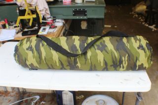 Large 3 Foot Heavy Duty Woodland Camo Utility Bag W Handle Light
