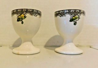 Set Of Two (2) Collectible Egg Cups,  Made In England