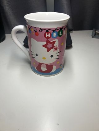 Hello Kitty Christmas Coffee Mug Ceramic Cup Sanrio Frankford Candy 2014 2