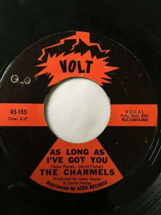 Northern Soul Funk 45/ Charmels " As Long As I 