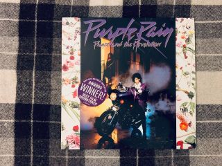 Prince Vinyl - Prince Purple Rain Vinyl Lp With Brit Awards Sticker