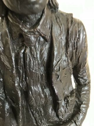 Michael Garman’s Sculpture of a Peace Officer in the 1880’s autographed 3