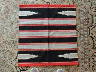 Vintage Native American Saddle Blanket Wool Southwestern