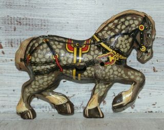Vintage Marx Toys Tin Litho Horse