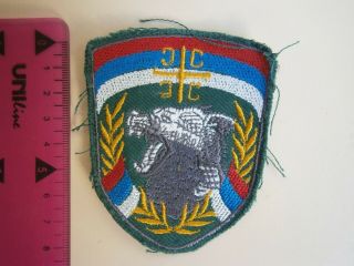 RRR JSO Krajina Serbia police special operation unit patch GRAY Yugoslavia 1991 2