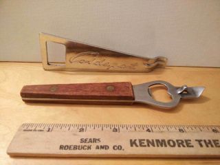 2 Vintage Bottle Openers - Coldspot And Wood Handle Made In Japan