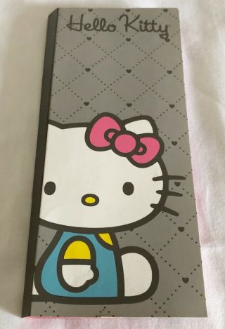 Sanrio Hello Kitty Sticky Memo Book Gray By Horizon Group Usa