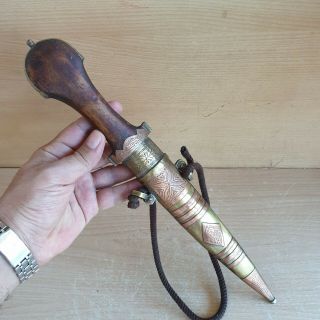 9 Old Antique Islamic Moroccan Dagger Koummaya Koummya Khanjar Jambiya