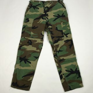 Propper Us Military Woodland Camo Bdu Combat Trousers Pants M Medium Regular