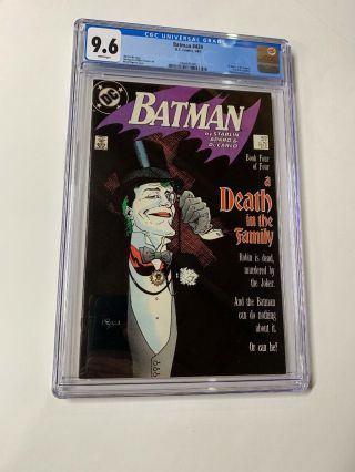 Batman 429 Cgc 9.  6 White Pages Dc Comics