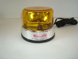 Vintage Nos Whelen Warning Light,  Beacon,  Responder