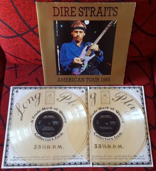 Dire Straits American Tour 1985 Very Rare & Scarce Gatefold 2 - Lp Set Live