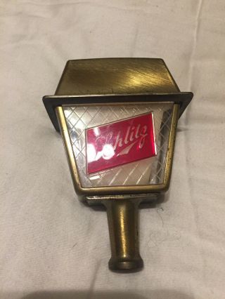 1950’s Schlitz Beer Lantern Shaped Tap Handle
