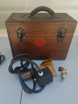 Vintage George Gorton Machine Co Spit - Fire Electric Arc Etcher Engraver