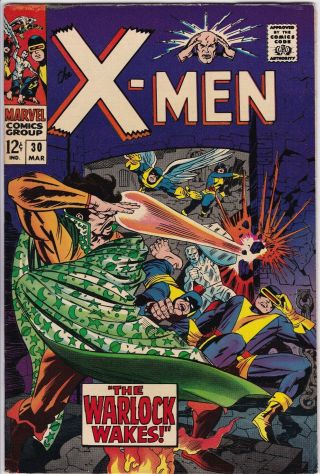 X - Men 30 (marvel) Jack Sparling Art - Cyclops - Marvel Girl - Angel - Iceman