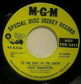 Funk Soul Tony Middleton " To The Ends Of The Earth " Northern Promo