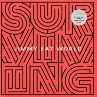 Jimmy Eat World – Surviving – Ltd Ed,  White,  Colored Vinyl,  Lp,  Rca,  2019,