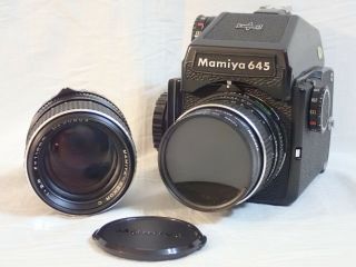 Vintage Mamiya M645j W/ Sekor C 1:2.  8 80mm & 110mm Lens