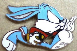 Wb Tiny Toons Buster Bunny Pin Running Warner Brothers Looney Tunes