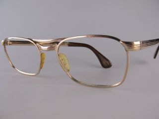 Vintage Marwitz Optima Gold Filled Eyeglasses Size 56 - 20 Large Made In Germany