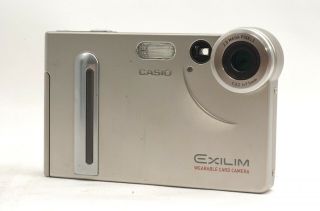 @ Ship in 24 Hrs @ Vintage Casio Exilim EX - S2 2MP Wearable Card Digital Camera 2