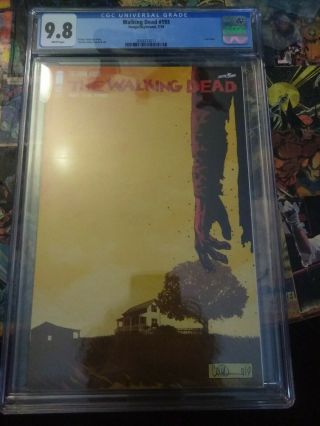 Walking Dead 193 9.  8 Cgc Last Issue 1st Print Rare Case Key