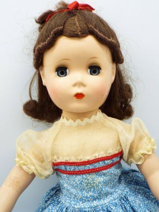 Vintage 1950s Madame Alexander Little Women Beth Doll 14 - 15 " Maggie Face