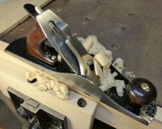 Antique Stanley No.  5c Jack Plane,  Type 7 - Nicely Restored And Ready For Use