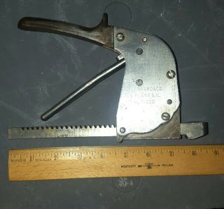 Vintage A.  J.  Gerrard & Company Tensioner Bander Strapping Tool 1902d