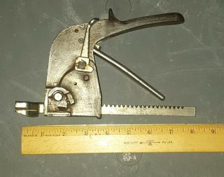 Vintage A.  J.  Gerrard & Company tensioner bander strapping tool 1902D 2