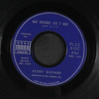 Kenny Shepard: What Difference Does It Make/try To Understand 45 (dj,  Plays At