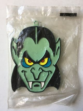 Nos Vtg Count Dracula Cookie Cutter 4 " Plastic Hallmark Halloween Vampire
