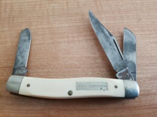Vintage Sears Craftsman Folding Pocket Knife Usa 95045