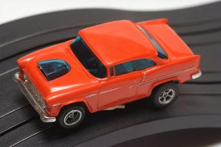 37 Vintage Aurora Afx Ho Slot Car Orange 